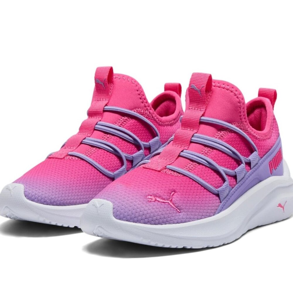 PUMA Kids Girls Softride One4all Sorbet Jr Slip On Sneakers Shoes